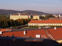 Blick aus dem Praxisraum (Schnbrunn)